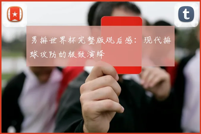男排世界杯完整版观后感：现代排球攻防的极致演绎